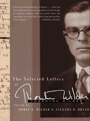cover image of The Selected Letters of Thornton Wilder